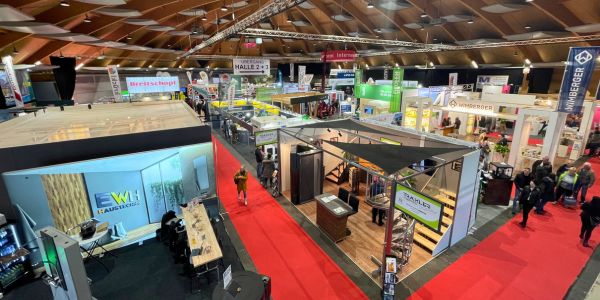 Zahlreiche Besucher bei der Mühlviertler Baumesse und an unserem Stand